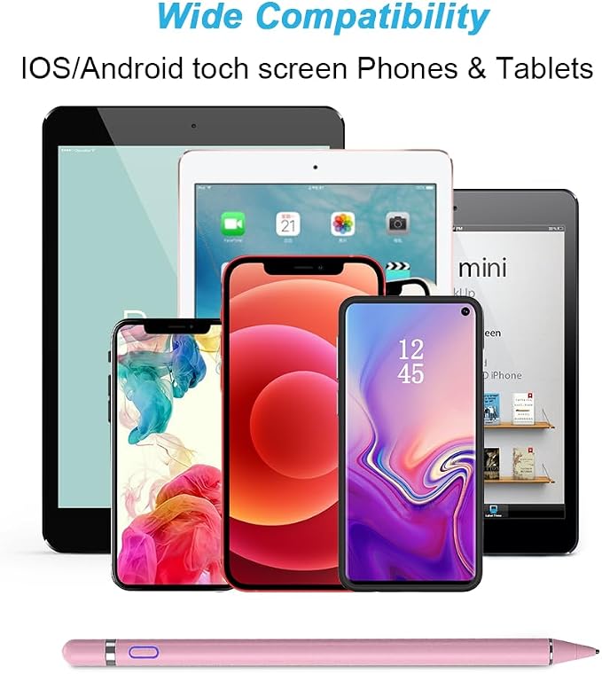 DOGAIN Active Stylus Pen for Touchscreen, iPad Pencil 1.5mm Fine Point Pen - Image 6