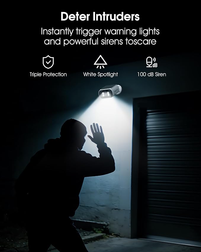 ARCCTV Solar Security Cameras Wireless Outdoor, No Monthly Fee, 2-Camera Bullet - Image 7