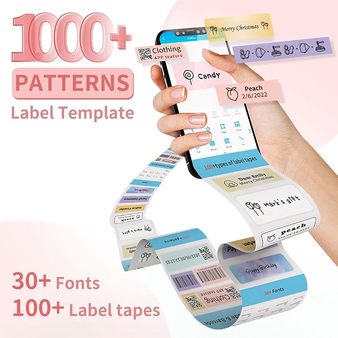 Phomemo Label Maker, D30 Label Maker Machine - Image 5
