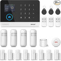 LWOHSI Home Alarm System with LCD Screen, Wireless Home Security Systems with by LWOHSI