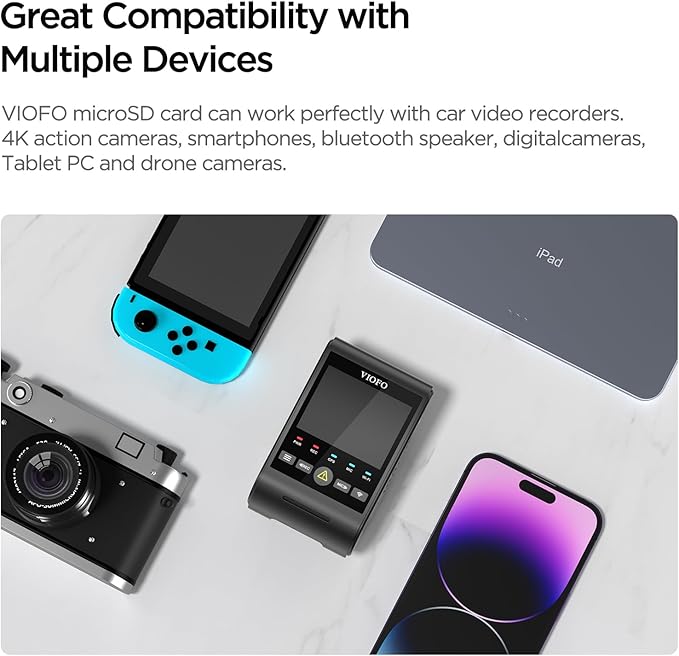 VIOFO 64GB Industrial Grade High Endurance microSDXC Card - Image 6