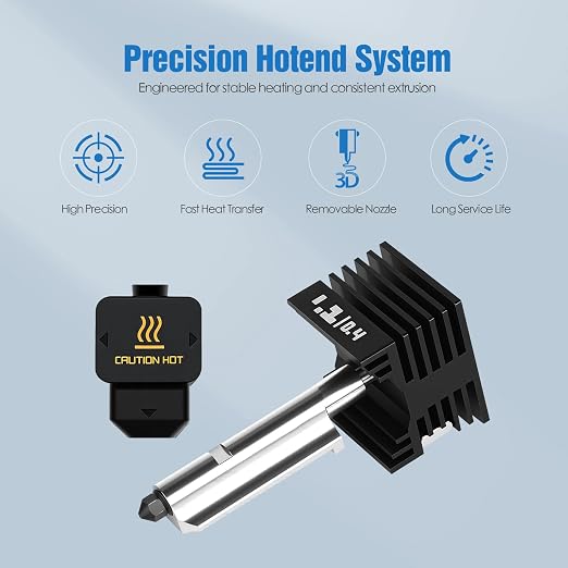 Hotend Kit for Bambu Lab H2D, A1 Mini, Fast Heating & Stable Extrusion – 3D - Image 3