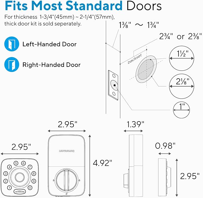 ULTRALOQ U-Bolt Pro Smart Lock - Image 8