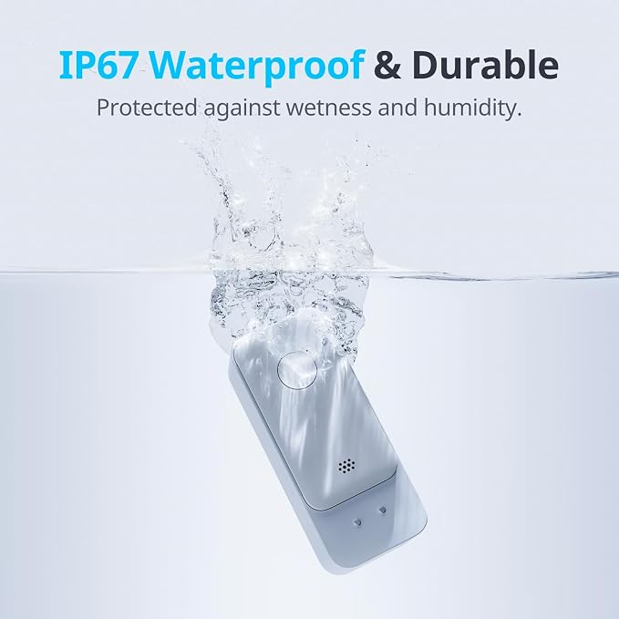 SwitchBot WiFi Water Sensor, Smart Water Leak Detector, 100dB Adjustable Alerts - Image 8
