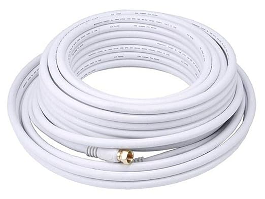 Monoprice 104061 RG6 Quad Shield CL2 Coaxial Cable by Monoprice