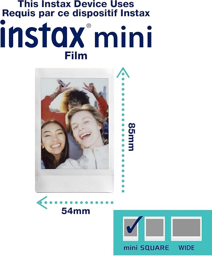 Fujifilm Instax Mini 41 Instant Camera Vintage Black. + Fujifilm Value Pack + - Image 7