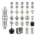 CAMVATE 30PCS Camera Screw Mount Set 1/4 to 1/4, 1/4 to 3/8, 1/4 to 5/8 by CAMVATE