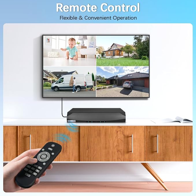 【130° Ultra Wide-Angle & 90 Days Storage】 Outdoor Wired Security Camera System - Image 9