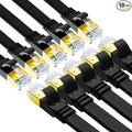 Yauhody CAT 8 Ethernet Cable, Flat Patch Cord, High Speed 40Gbps 2000MHz 26AWG by Yauhody