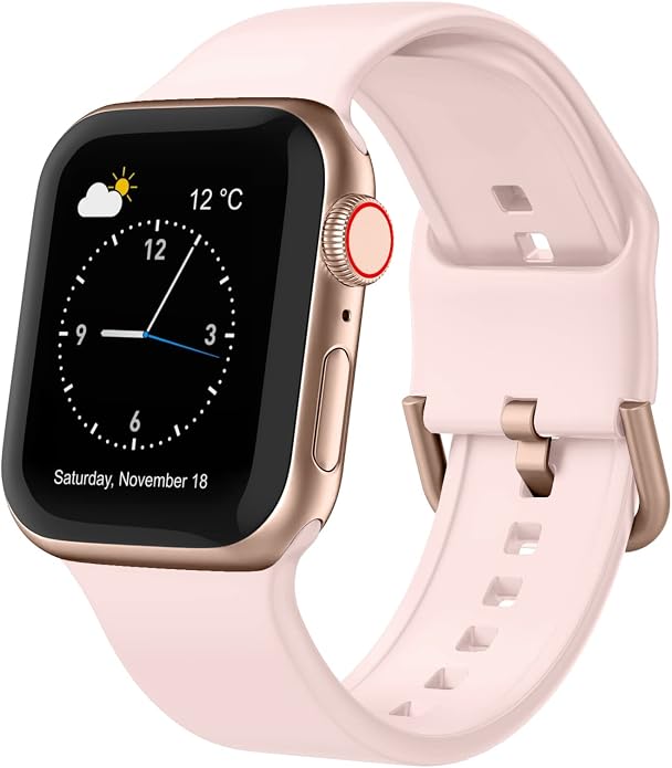 Sport Band Compatible with Apple Watch Bands 49mm 46mm 45mm 44mm 42mm 41mm 40mm by Recoppa