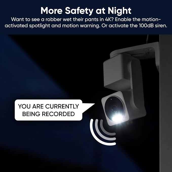 WYZE Cam Pan v4, 4K Smart Security Camera, AI Indoor/Outdoor Cameras - Image 7
