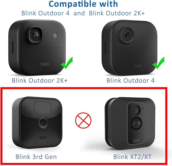 All New Blink Outdoor 4/2K+ Camera Mounting Brackets, 3 Pack Weatherproof - Image 2