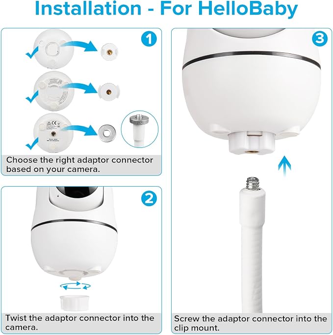Flexible Baby Monitor Mount Compatible - Image 5