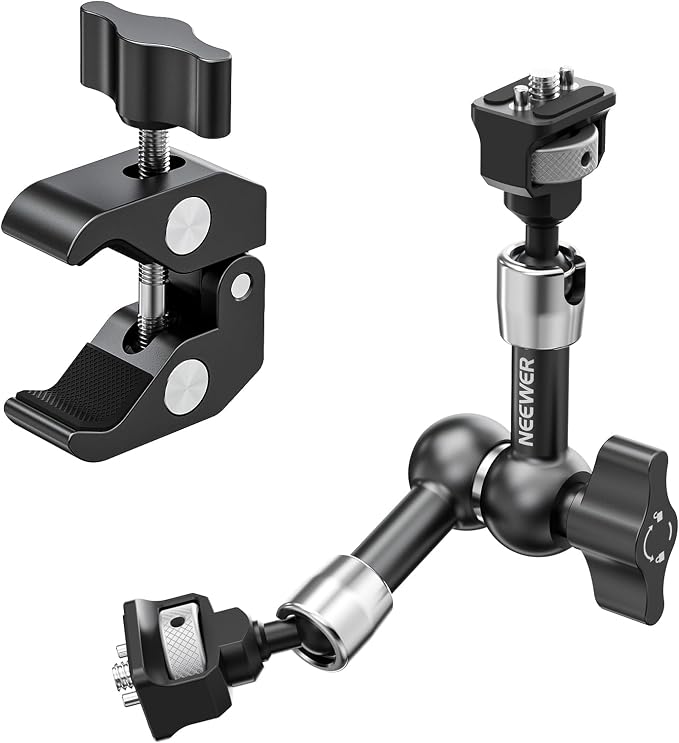 NEEWER 7" Articulating Magic Arm Clamp Mount by Neewer