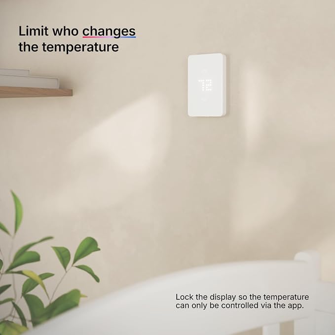 Mysa Smart Thermostat for Electric Baseboard Heaters 240V | Remote Control - Image 5