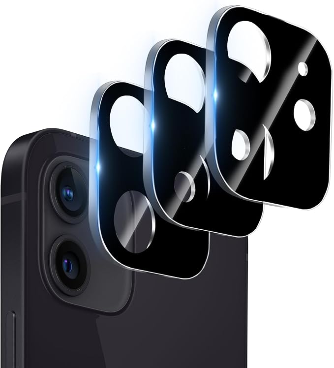 Dengduoduo 3 Pack Tempered Glass Camera Lens Protector by Dengduoduo