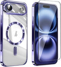 Magnetic Glossy Case for iPhone 17 Air, iPhone 17Air Phone Case Slim Clear by Unknown