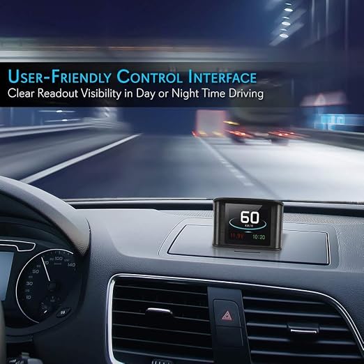 Pyle Universal Vehicle Smart HUD Display - Image 4