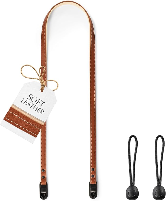 C Coiro Thin Leather Camera Strap by CCoiro