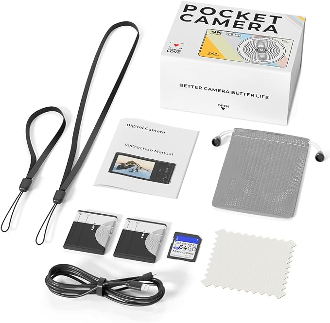 SMARTKLIK Digital Camera for Teens, FHD 4K 44MP - Image 7