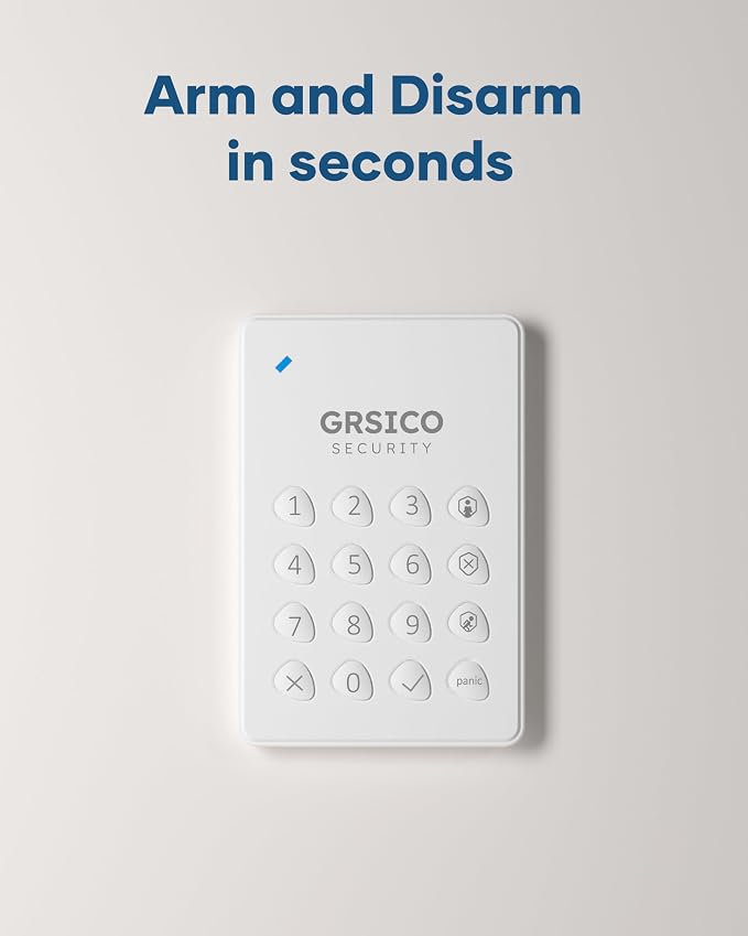 9-Piece Home Security System, WiFi Wireless Alarm System, 120dB Siren Alert - Image 6