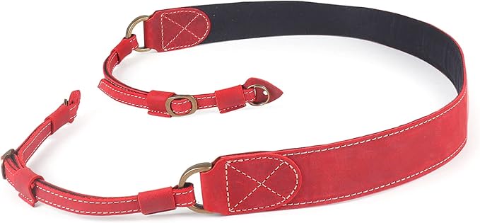 MegaGear SLR, DSLR Sierra Series Genuine Leather Camera Shoulder or Neck Strap - Image 6