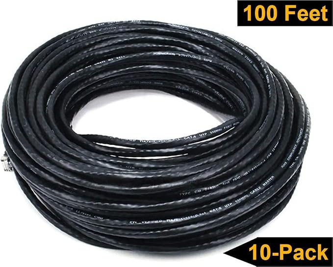 iMBAPrice 25' Cat5e Network Ethernet Patch Cable, 10 Pack - Image 3