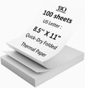 Thermal Printer Paper 8.5 x 11 Inch, 100 Sheets US Letter Size Thermal Paper by Bagvhandbagro