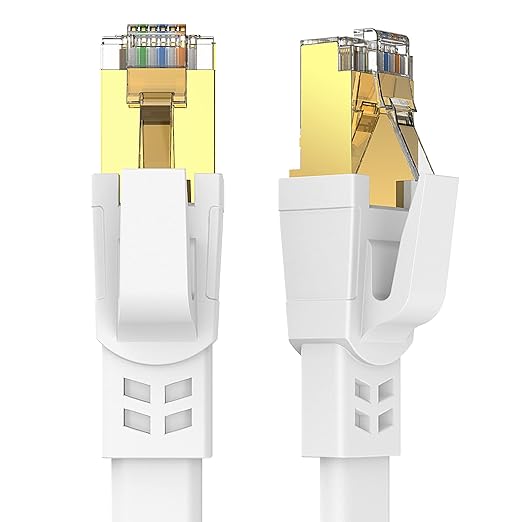 Cat 8 Ethernet Cable 40FT, High Speed Heavy Duty Cat8 Internet Ethernet Cable by Qiuean