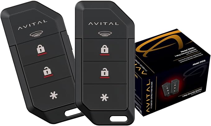 Avital 3103L Automotive 1-Way Security System by Avital