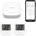 YoLink Smart Temp & Humidity Sensor, LoRa Long Range, 2 Year Battery, Indoor by YoLink