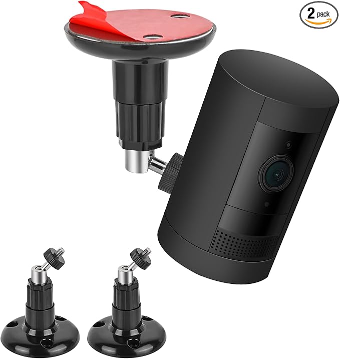 2Pack Adhesive Wall Mount for Ring Stick Up Cam & Ring Outdoor Cam Plus by ALERTCAM
