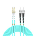 LC/UPC to ST/UPC Fiber Patch Cable OM3 25ft/7.5meters, 10Gb/Gigabit MultiMode by Buacoz