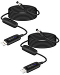 12W USB 5V to 12V Step Up Converter Cable by RIIEYOCA