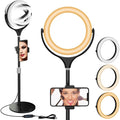 8 inch Desk Ring Light with Stand by Yarrashop