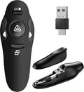 Presentation Remote Clicker, USB A & USB C Wireless Presenter by DinoFire