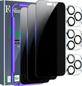 Ferilinso 3 Pack for Apple iPhone 14 Pro Privacy Screen Protector Tempered by Ferilinso