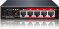 Poe Switch, 5 Port Gigabit PoE+ Switch, Easy Managed Gigabit Ethernet Switch by STEAMEMO