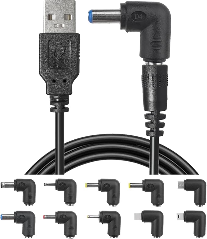 USB to DC Power Charging Cable by HSZJsto