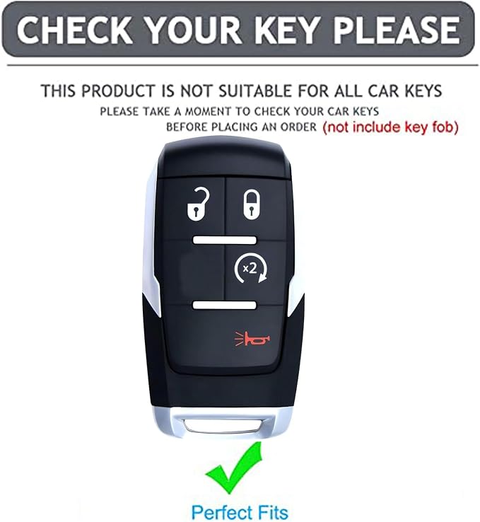 for Ram Key Fob Shell Keyless Entry Systems Fit - Image 2