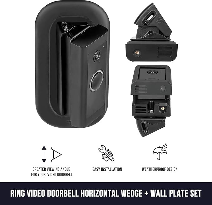 Wasserstein Horizontal Adjustable Angle Mount & Wall Plate - Image 2