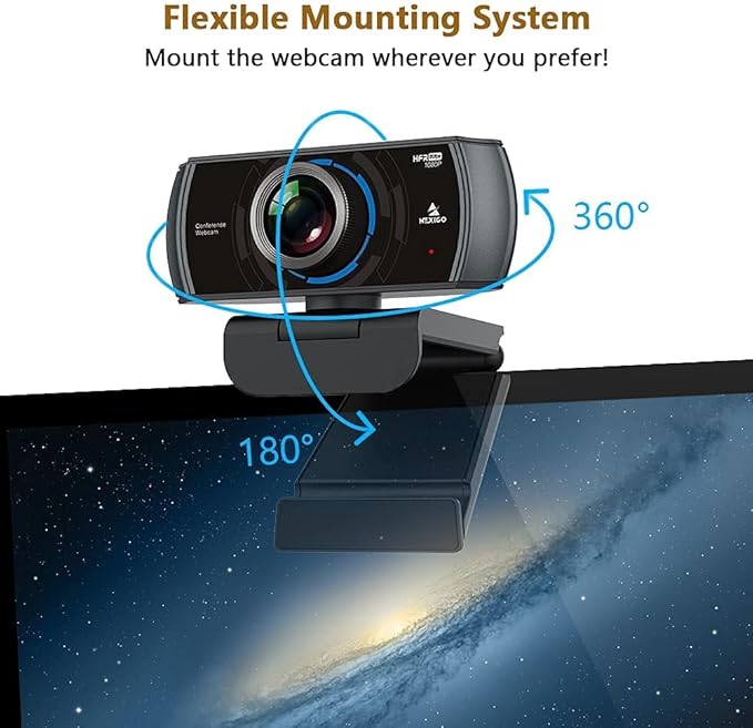 NexiGo N980P 1080P 60FPS Webcam - Image 6