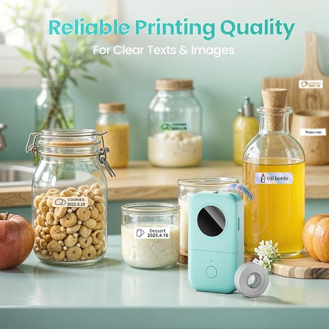 Phomemo Label Maker, D30 Portable Bluetooth Label Maker Machine - Image 5