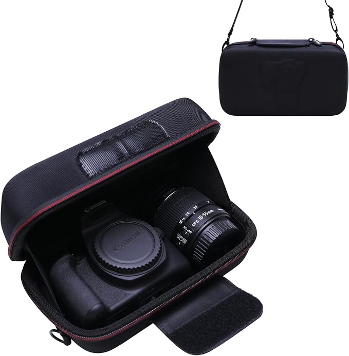 LTGEM Camera Case for Canon EOS Rebel T7 / R50 / R100 / R50 V / T6 / R8 / R10 / by LTGEM