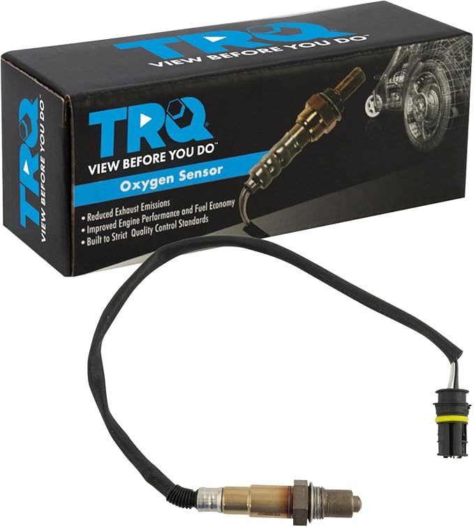 TRQ Engine Exhaust O2 02 Oxygen Sensor Direct Fit Downstream Compatible by TRQ