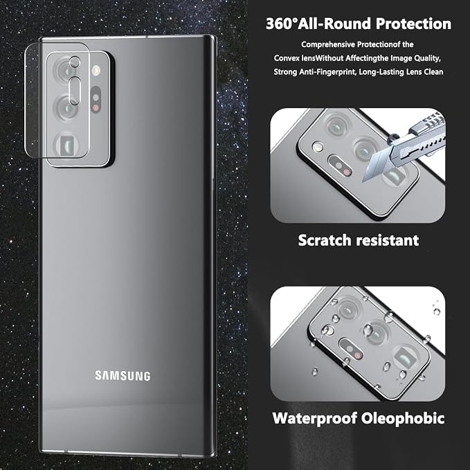 3+2 Pack Screen Protector for Samsung Galaxy Note 20 Ultra Flexible TPU Film - Image 5