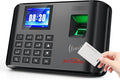 A5 Time Clock-Time Clocks for Employees Small Business-Fingerprint, RFID and by JianBoland
