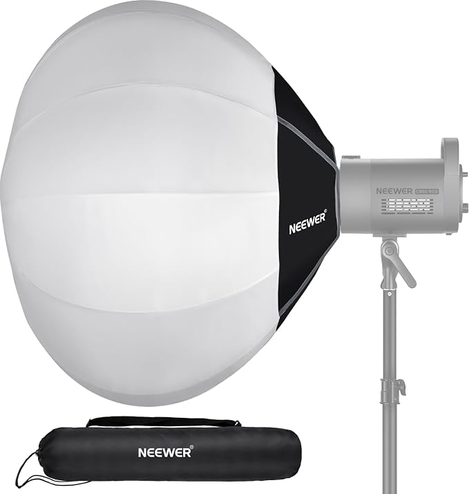 NEEWER 33.5"/85cm Lantern Softbox, Quick Release 360° Light Diffuser Bowens by Neewer