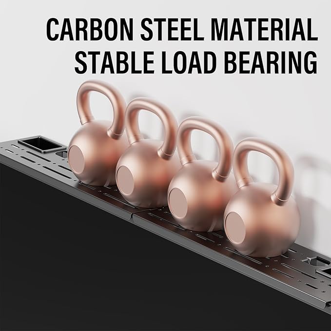 CABTE Adjustable Steel TV Top Shelf, Floating TV Stand, Universal Monitor Shelf - Image 5