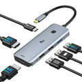 USB C Docking Station Dual Monitor, LIONWEI Laptop USBC Dock Multiport Adapter by LIONWEI